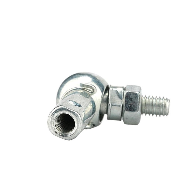 CS10 6X1 رأس كرة مفصل قضيب نهاية محمل M5 M6 M8 M10 زاوية قائمة حلقة مضادة للغبار - Image 5